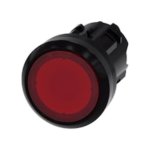 Siemens 3su1001-0ab20-0aa0 - 22mm Plastik Işıklı Kırmızı Buton Kafası