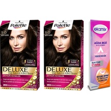 Palette Deluxe Set Saç Boyası 3 - 0 Koyu Kahve 2 Adet