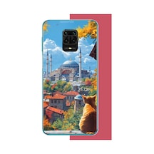 Redmi Note 9 Pro-9s Uyumlu Ayasofya1 Baskılı Silikon Kılıf Renkli