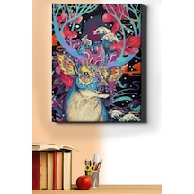 Webstyle Sayılarla Boyama Seti Kasnaklı Soyut Geyik 40 X 50 Cm
