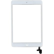 Apple Uyumlu iPad 'E Mini A1490 için 7.9 Inç Beyaz Dokunmatik Butonlu