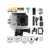 Ultra Hd 4k Wifi 2 İnç 170d Sualtı Spor Kamerası Gümüş