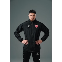 Hummel Line Milli Takım Yağmurluk Siyah