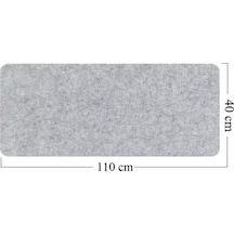 Mousepad Masa Üstü Koruyucu 3mm Keçe Klavye Pc Notebook Altı F