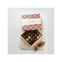 Nutat 300g Spesiyal Hediye Çikolatası - Dubai Çikolatalı & Karışık Dolgulu Gurme Seçki/geleneksel Motif