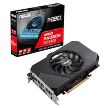 Asus AMD Radeon RX 6400 Phoenix PH-RX6400-4G 4 GB GDDR6 64 Bit Ekran Kartı