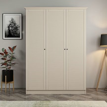 Kale 3 Kapaklı 2ç Taçlı Dolap Kumtaşı Mebran Panjur Kumtaşı 210cm Kumtaşı