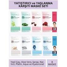 Dermal Yatıştırıcı Ve Kolajen Maske Seti 23gr X 8adet