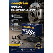 Goodyear Goodyear Seat Leon 1997 Ve Sonrası Uyumlu Seramik Ön Fren Balata Takımı