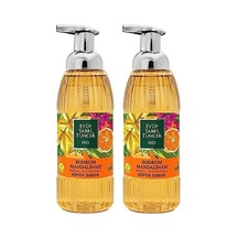 Zeytinyağlı Bodrum Mandalinası Köpük Sabun 500 Ml X 2