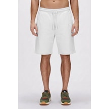 Bad Bear Man Off-whıte Backyard Sweatshort 26.01.18.010-c04 Beyaz