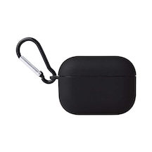 Smcase Airpods Uyumlu  Pro Kılıf Kancalı Mat Silikon A11