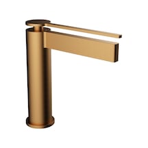 Fj-6013f Mat Fırçalanmış Rose Lavabo Bataryası