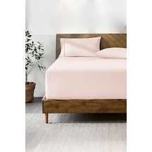 Lastikli & Hipoalerjenik Çarşaf%100 Pamuk Penye Kumaş Somon 120x200, Luxcarsaf Abanoz