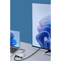 Type-c Hdmı Vga Usb 3.0 Dönüştürücü 4 In 1 Video Dönüştürücü Çoklu Type-c Monitör Dönüştürücü