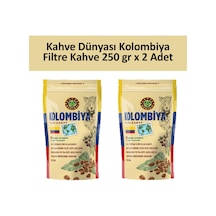 Kahve Dünyası Kolombiya Filtre Kahve 2 x 250 G