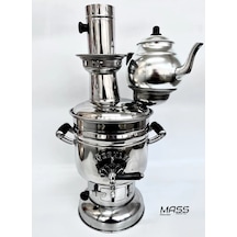 Sözenler Demlikli 4.5 L Kömürlü Semaver + Çanta