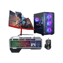 Turbox TX5072 i5-11400f 16 GB 512 GB SSD 8 GB RX580 23.6" Dos Curved Masaüstü Oyuncu Bilgisayarı