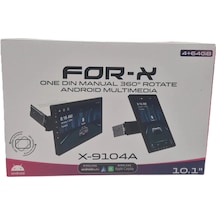For-x Android Teyp 10.1 4 Ram 64 Hafıza - Oynar Kafa Android Multimedya For-x X-9104a Tek Din 3