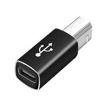 Type C Dişi To Usb B Yazıcı Midi Ekipmanları Için Çevirici Adaptö
