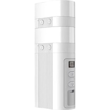 Ankatek Zamanlı Şarj Renkli Pil Okuma Mıknatıslı Mekan Kamp Işığı Işığı İçin Güç Gerçek Ekran Dış Beyaz Bankası Ayrılabilir Atmosfer Arada Aktiviteleri Acil 6000mah 2'si 1 + Xe Beyaz Beyaz