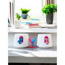 Kawaii Sevimli Stitch Ve Angel Fotoğraf Ve Not Tutucu Sevgili Kombini - Ofis Masa Not Tutacağı Çok Renkli
