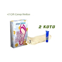 Foot Care Ayak Kokusu Giderici Ayak Kremi 10 G x 2 + Pamuklu Çorap x 2 Adet