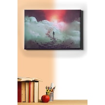 Webstyle Sayılarla Boyama Seti Kasnaklı Bulutlara Yolculuk 60 X 75 Cm