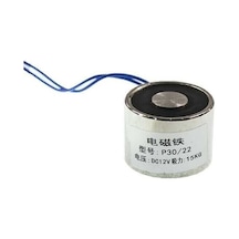 P30/22 12v Elektromıknatıs - 15kg Elektromıknatıs Tutucu