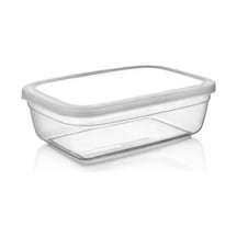 Asd035 Maya Dikdörtgen Saklama Kabı Krem 1500ml Çok Renkli