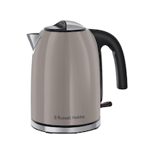 Russell Hobbs Elektrikli Su Isıtıcısı 1,7l, 2400w Colours Plus Moca Paslanmaz Çelik, Su