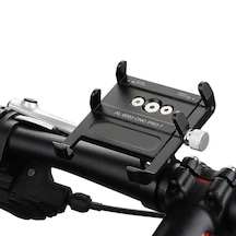 Bisiklet Motosiklet Scooter Gidon Metal Telefon Tutucu - P7 Fc982