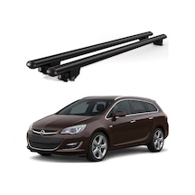 Kanca Opel Astra H Estate 2007-2010 Uyumlu Siyah Kilitli Ara Atkı 110cm Port Bagaj Tavan Barı