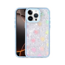 İphone 15 Pro Lumi Desenli Kapak - Mavi