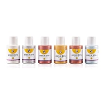Tr Akrilik Boya Seti, 6'li, 25 Ml, Metalik Renkler, Yoğun Pigmentli, Su İle İnceltirilebilir, Çok Yüzeyli Kullanım Genel