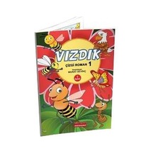 Vızdık Çizgi Roman Renkli Öykü Serisi Cilt - 1 - Aziz Sivaslıoğlu - Bordo Ressam
