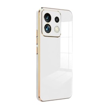 Xiaomi Redmi Note 13 5g Kılıf Volet Silikon - Beyaz 0.2M-Çok Renkli