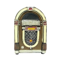 Müzik Kutusu Siyah Polyester Dekoratif Hediyelik