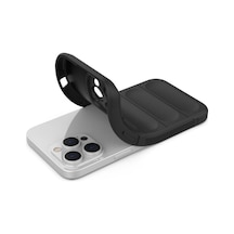 Apple iPhone  Uyumlu-  16 Pro Kılıf Optimum Silikon - Siyah