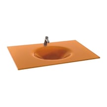 Cam Lavabo Kades Modeli 100 x 56 CM