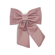 Tedz Collection Mordino Bordo Deri Fiyonk Saç Tokası