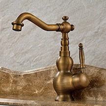 Banyo Lavabo Bataryası Antik Kısa