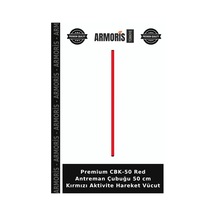 Premium Cbk-50 Red Antreman Çubuğu 50 Cm Kırmızı Aktivite Hareket Vücut