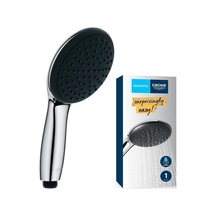 Vitalio Start 110 El Duşu, 1 Akışlı Yağmur Duşu, 110mm Yuvarlak Duş Başlığı, Kireç Önleyici Sistem, Krom, 27940001 Diğer