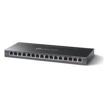 Tl-sg116p, 16-port Gigabit Desktop Switch With 16-port Poe+
