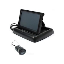 Park Sensörü Kamera+lcd Ekran 4,3" Katlanır 1 Ad