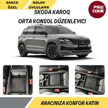 Skoda Karoq Orta Konsol Düzenleyıcı - Organizer