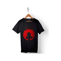Silhouette Spy Naruto Anime Manga Baskılı Tişört Unisex T-shirt 001