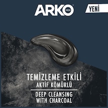 Arko Men Tıraş Jeli Black Aktif Kömürlü 200 Ml