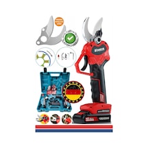 Böhrer BH-21S 600 W 21 V Çift Akülü Yüksek Karbonlu Çelik Kesme Şarjlı Dal Budama Makası